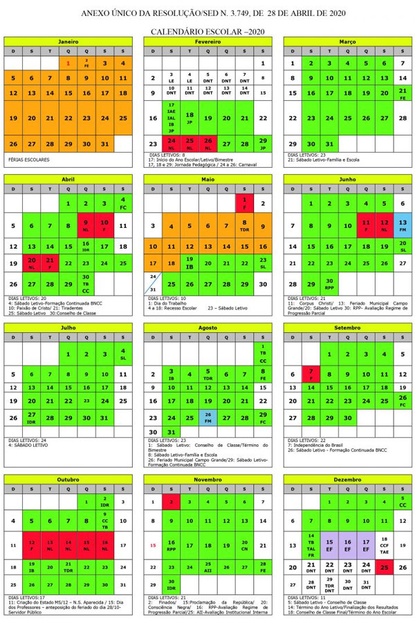 calendario2020